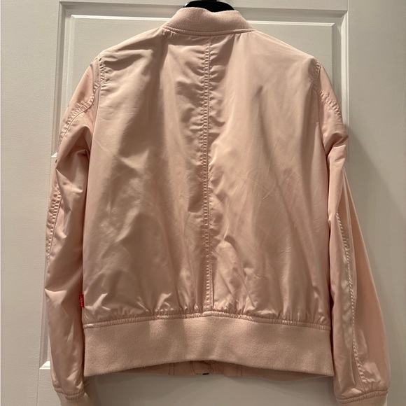 Women's Pink Bomber Jacket - Picture 2 of 2